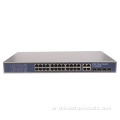 24port Poe Switch مع الوصلة الصاعدة Gigabit و SFP